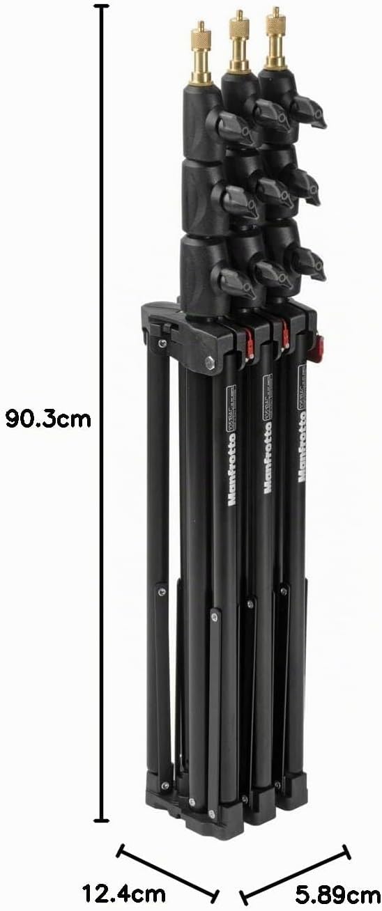 Manfrotto Stativ Compact AC Schwarz Single, Single