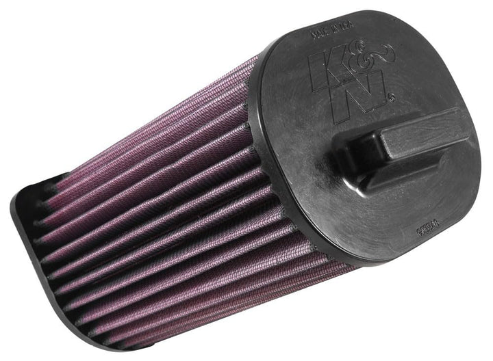 K&N E-0663 Waschbarer und wiederverwendbarer KFZ Luftfilter, Rot