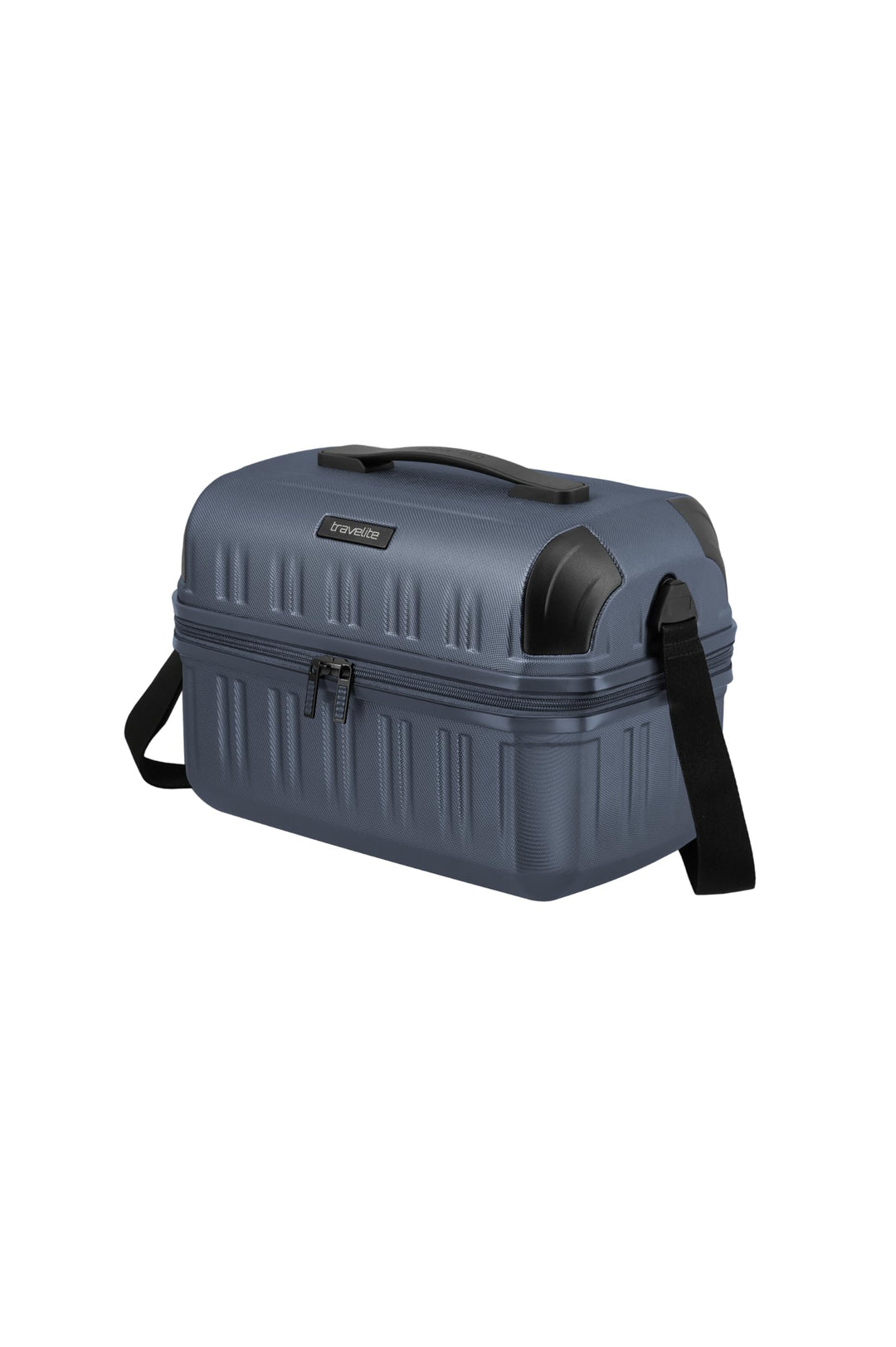 travelite DYNAMIIC Kosmetikkoffer, Beautycase 27x38x23 cm, ABS Hartschale, Koffer Aufsteckfunktion,