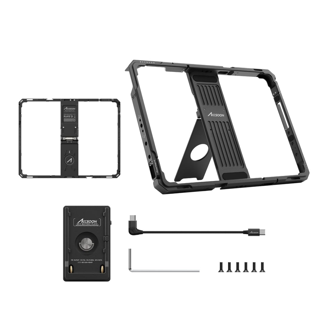 Accsoon Power Cage Pro II für iPad Pro (POWERCAGEPROII) PowerCage Pro II, PowerCage Pro II