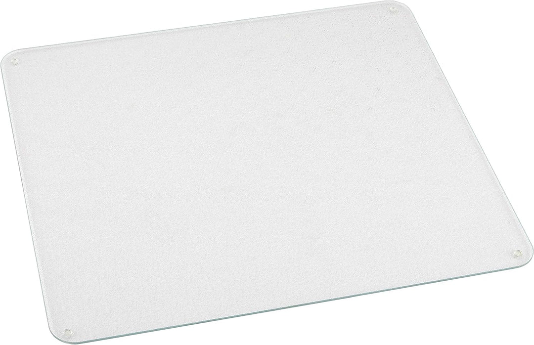 WENKO Herdabdeckplatte - für Glaskeramik-Kochfelder, Gehärtetes Glas, 56 x 0.5 x 50 cm, Transparent