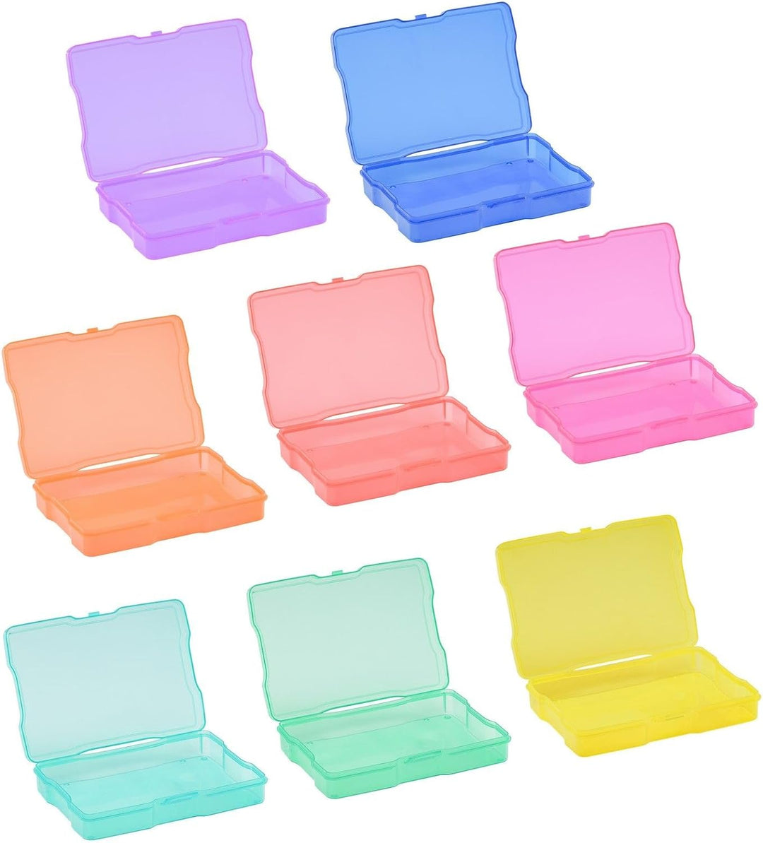 Vaessen Creative Farbige Staubox mit 16 Boxen, 37,50 x 30 x 13 cm Mit 16 bunten Dosen, Mit 16 bunten