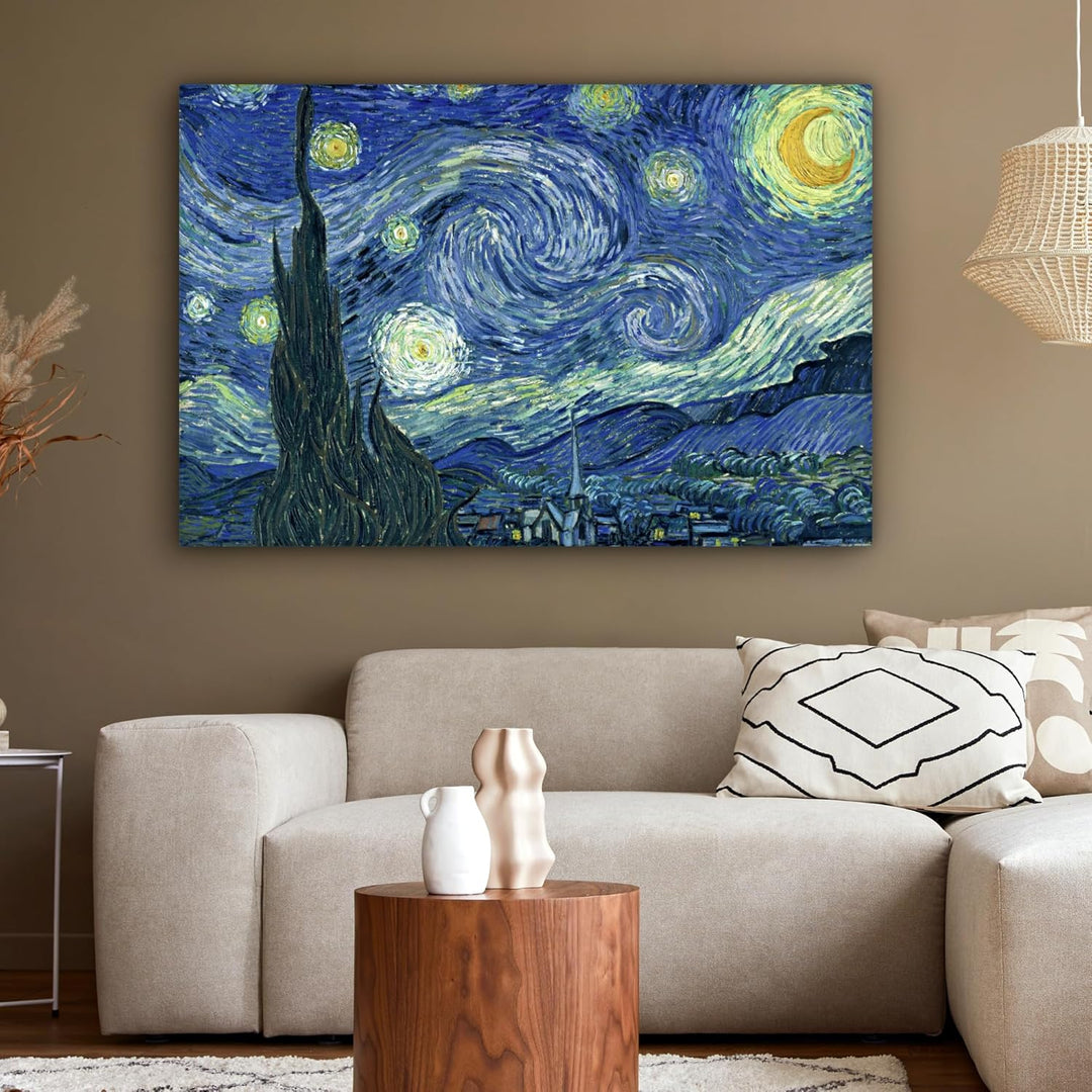 MuchoWow© Leinwandbild Gross 120x80 cm XXL Dekoration Wohnzimmer Bilder Aufhängen Wall Decoration Li