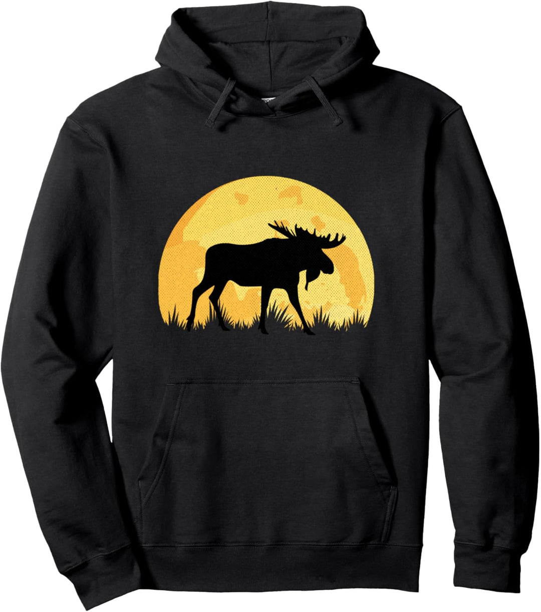 Kinder Elch Geschenk Pullover Hoodie
