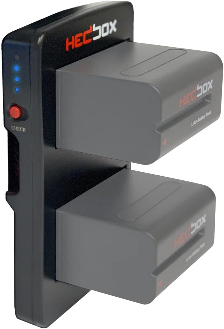 HEDBOX HBP-NPF - V-Mount batterieadapter konverterplatte verwendet 2X NP-F-Batterien zur Herstellung