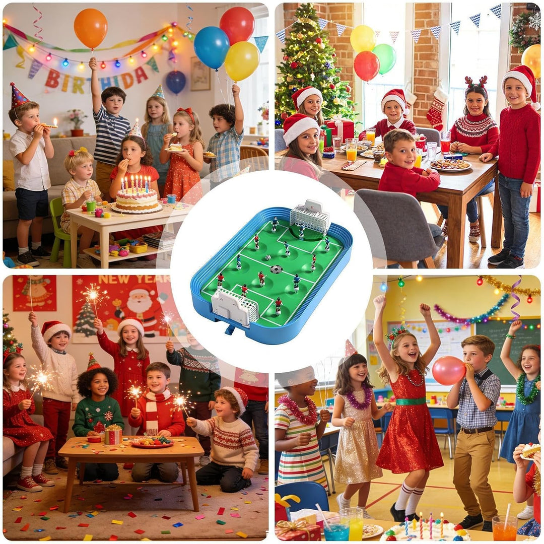 Tischfussball Kinder, Interaktives Tischfussball, Tischspiel Zubehör | Kickerspiel, 24,5*38,5*10,5cm