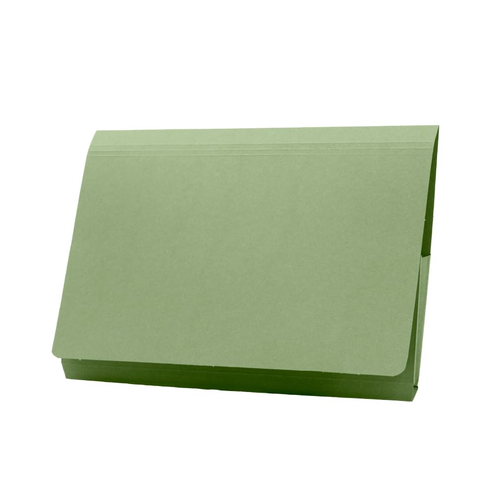 Guildhall Dokumentenmappe ganze Klappe 315 g/m² Kapazität 35 mm Folio-Format 50 Stück grün