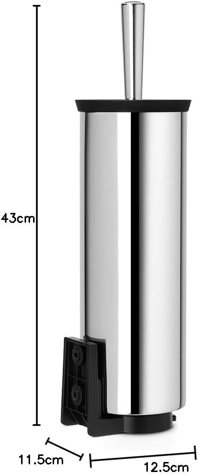 Brabantia Toilettenbürstengarnitur - Brilliant Steel Brilliant Steel Toilettenbürste und Halter, Bri