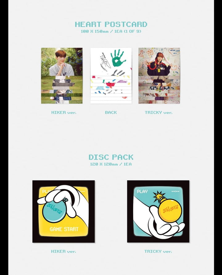 xikers - 2nd Mini Album HOUSE OF TRICKY : HOW TO PLAY CD (HIKER ver.), HIKER ver.