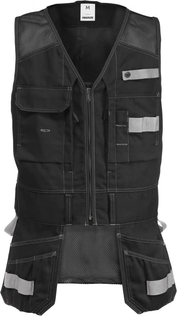 Fristads Kansas Workwear 121315 Weste 3XL Schwarz, 3XL Schwarz