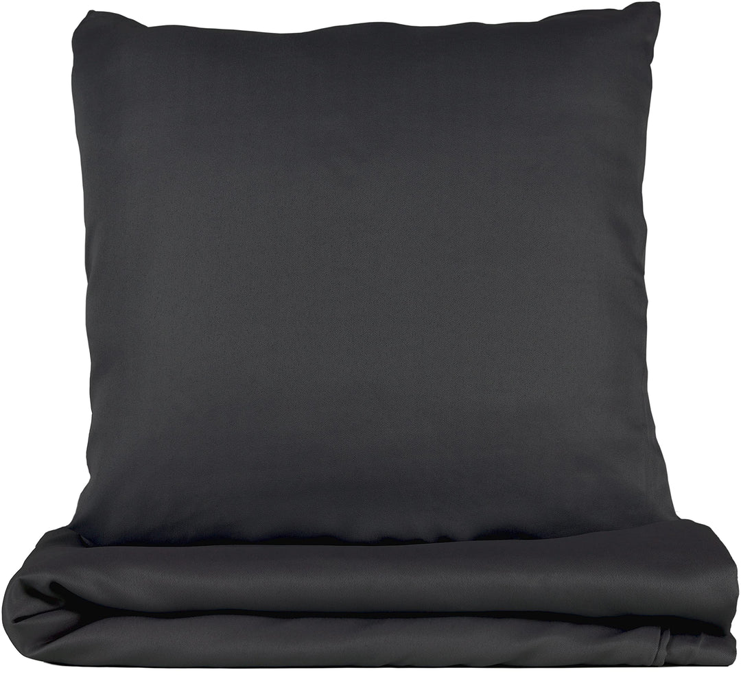 Gerald Wittmann 4teilig Bettwäsche-Set 135x200 cm + 50x80 cm, Mikrofaser, Anthrazit Anthrazit 4 tlg.