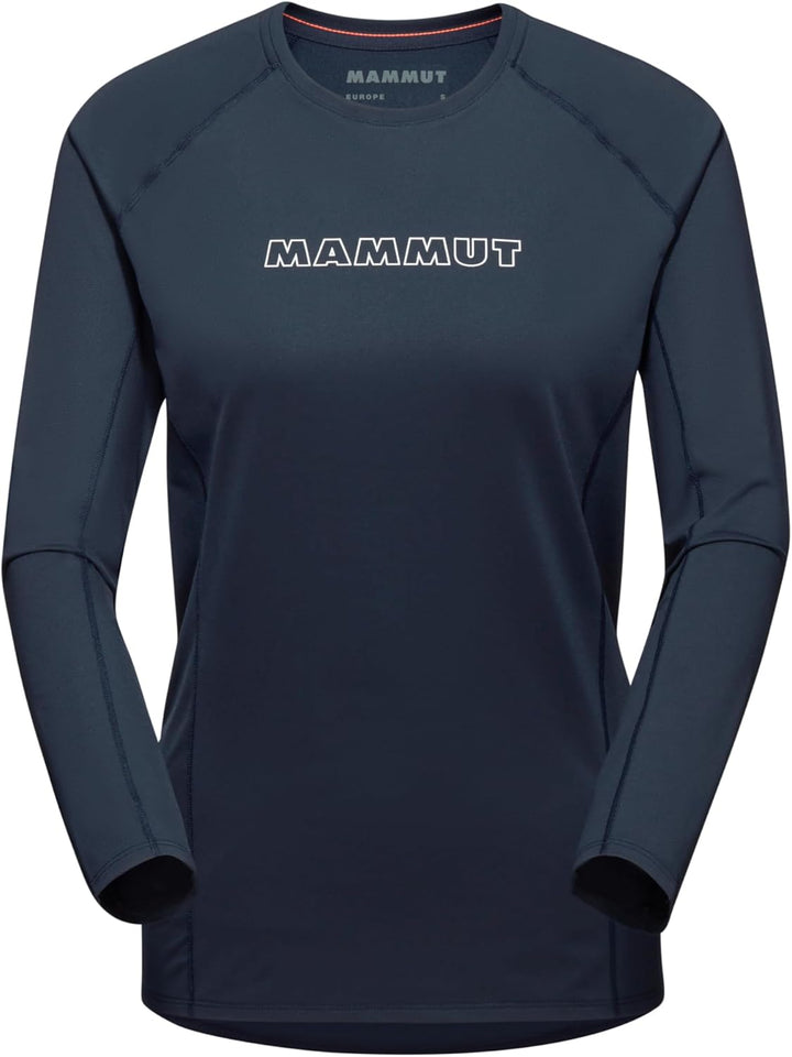Mammut Damen Selun FL Longsleeve Women Logo T-Shirt XS Marine, XS Marine