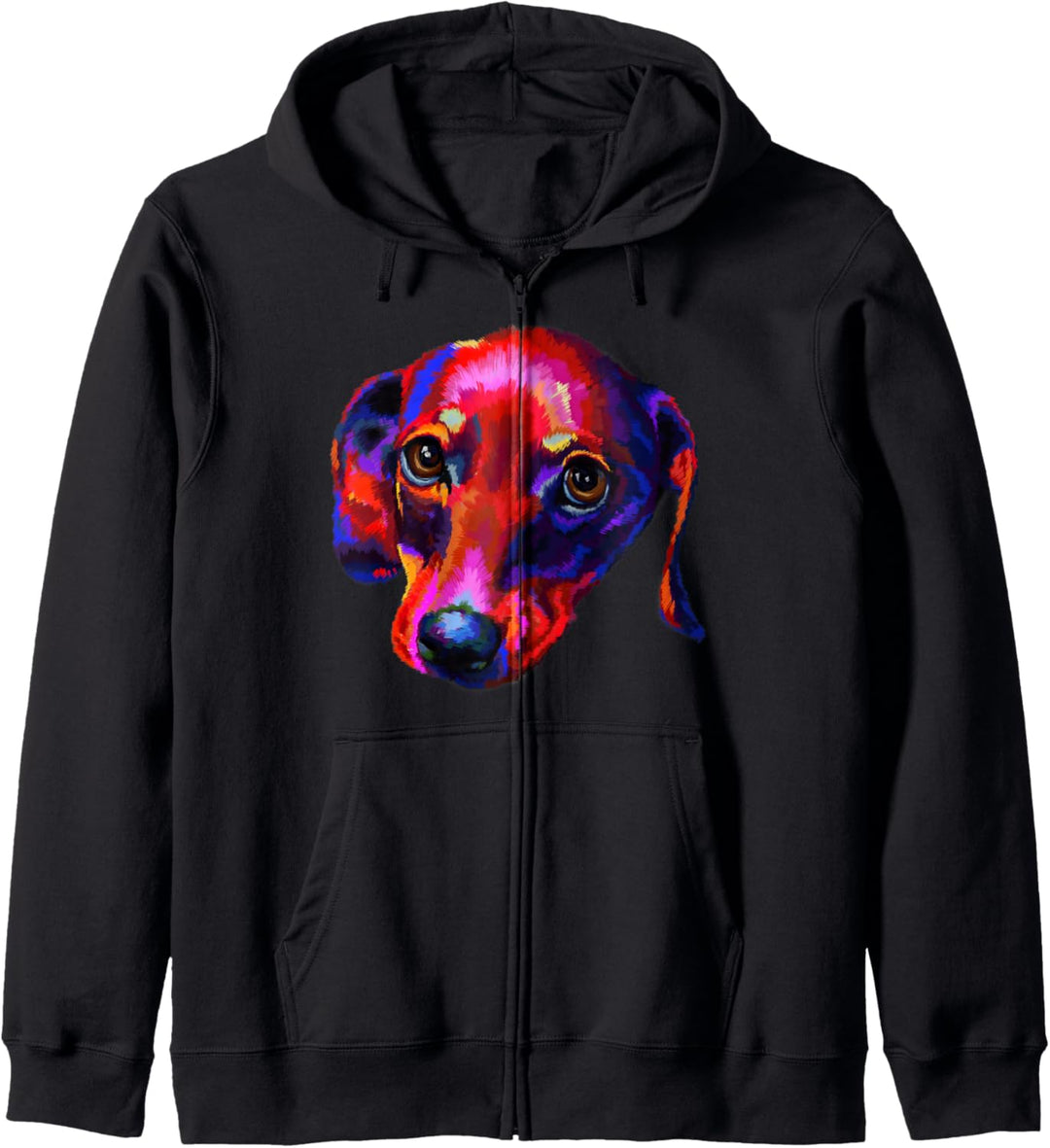 Dackel Geschenk für eine Dackel Mama Kapuzenjacke