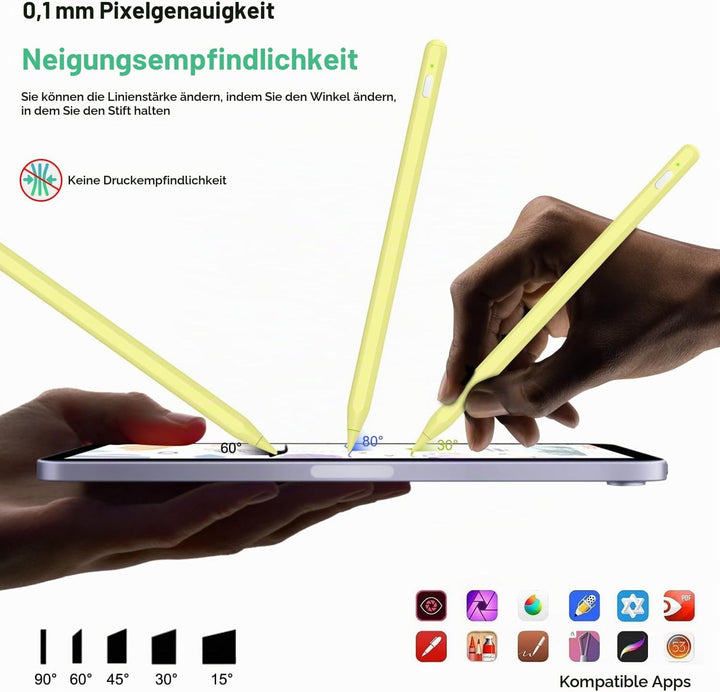 Stift für iPad 2. Generation mit kabelloser Aufladung, iPencil 2. Generation Mit Handfläche Ablehnun