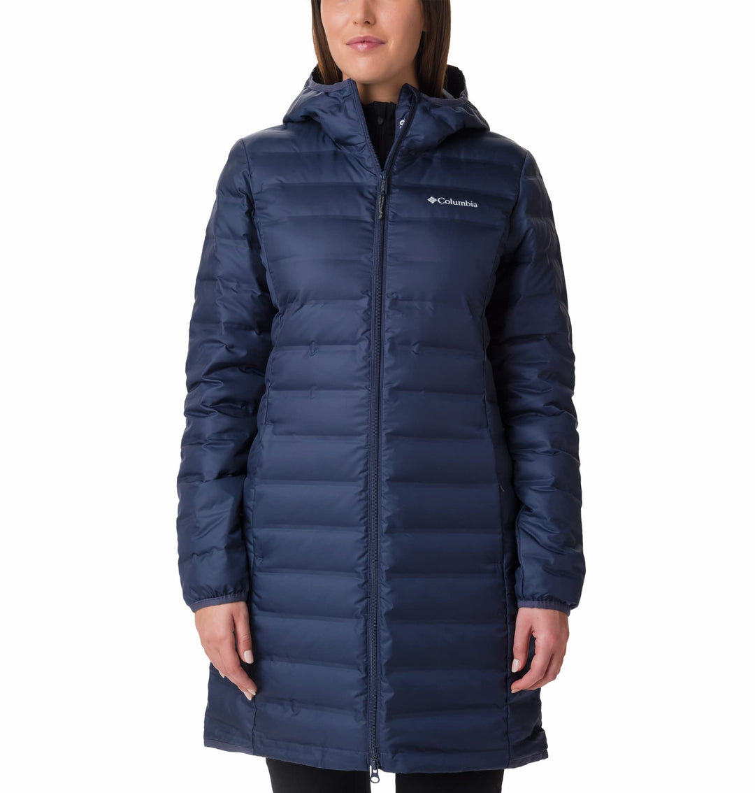 Columbia Damen Lake 22 Down Long Hooded Jacket Daunenjacke Mit Kapuze Lake 22 1.0 Down Long Hooded J
