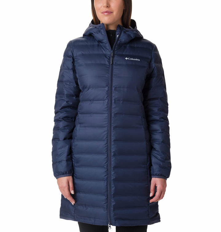 Columbia Damen Lake 22 Down Long Hooded Jacket Daunenjacke Mit Kapuze Lake 22 1.0 Down Long Hooded J