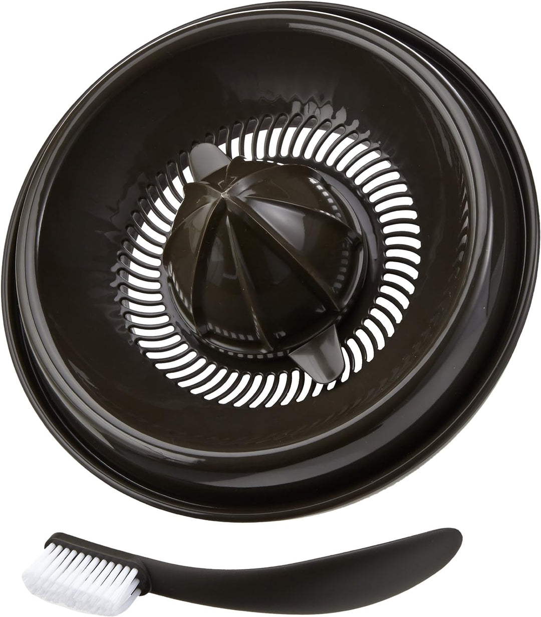 Moulinex JU385H Entsafter und Zitruspresse Elea Duo | 300 Watt | 2 Geschwingigkeitsstufe | schwarz /