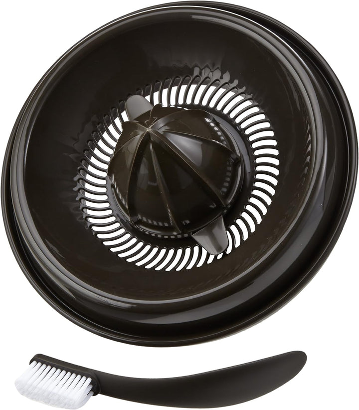 Moulinex JU385H Entsafter und Zitruspresse Elea Duo | 300 Watt | 2 Geschwingigkeitsstufe | schwarz /