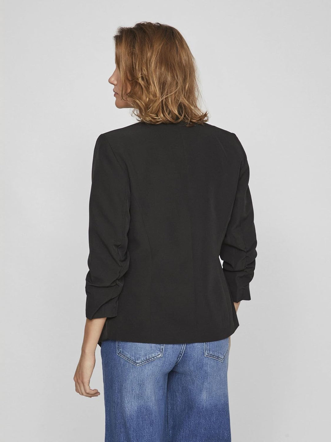 Vila Damen Blazer 36 Schwarz, 36 Schwarz