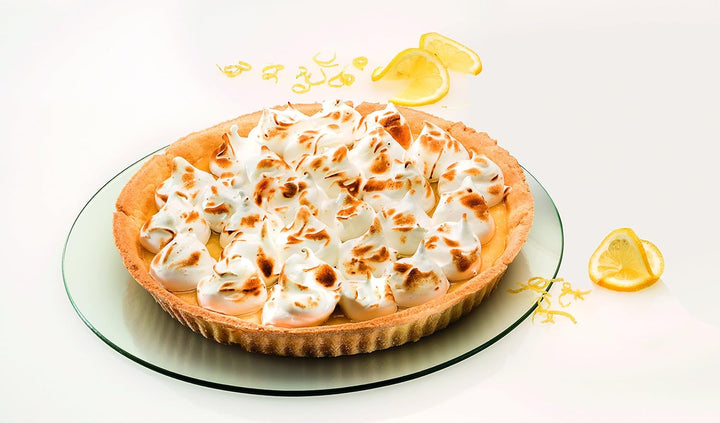Dr. Oetker Quicheform Ø 28 cm, Tarteform der Serie Back-Edition mit Emaille-Hebeboden, runde Backfor