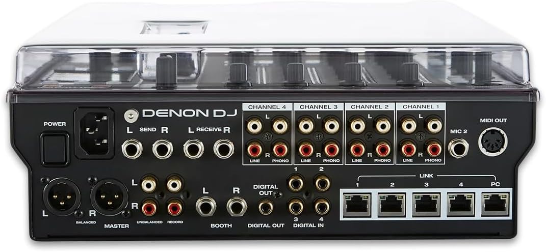 Decksaver, ds-pc-x1800, Decksaver Denon X1800 Prime Mixer, durchsichtig