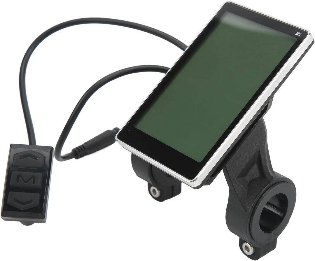 Elektrofahrradanzeige, Elektrofahrrad M5 LCD -Display Wasserdichtes Stecker Panel Elektrische Scoote