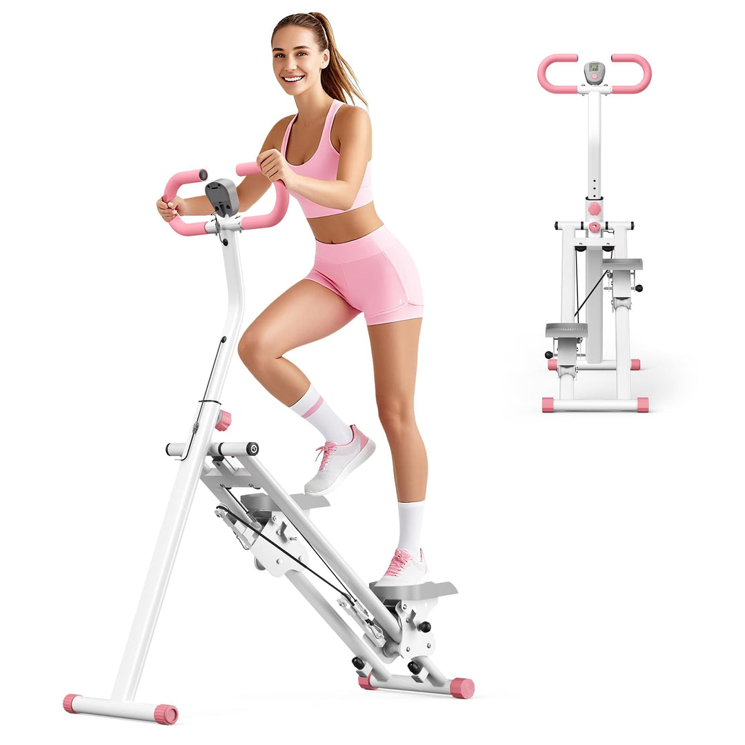 Stepper für das Training im Heim-Fitnessstudio, Vertical Climber-Geräts für Ganzkörpertraining, komp