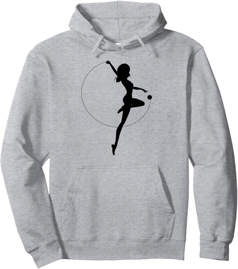 Miraculous Silhouette Ladybug Yoyo Art (Black Edition) Pullover Hoodie