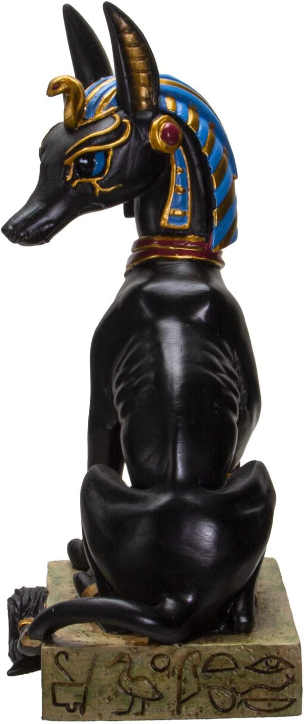 Anubis Figur von Stanley Morrison - Schakal Gott Ägypten Statue Deko