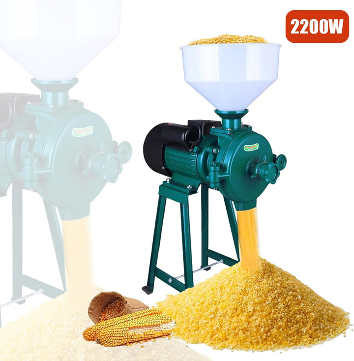 2200W 220V Getreidemühle, Elektrische Getreidemühle, Getreidemühle Edelstahl Getreidemühle Mühle Nus
