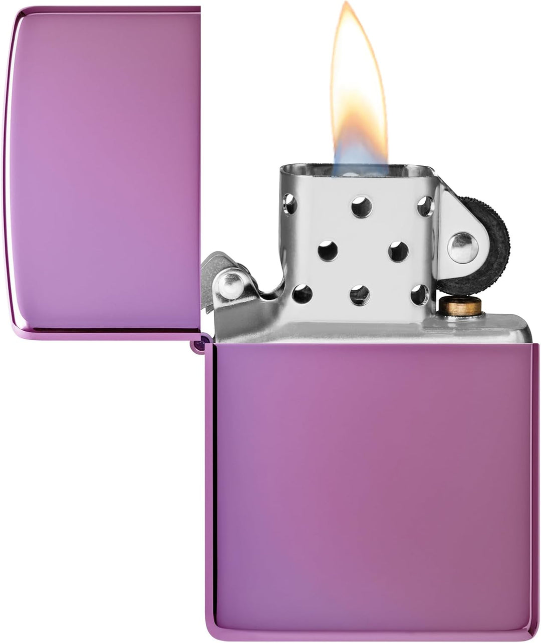 Zippo 24747 60001237 Abyss Feuerzeug, Messing, Lila, one size, One Size
