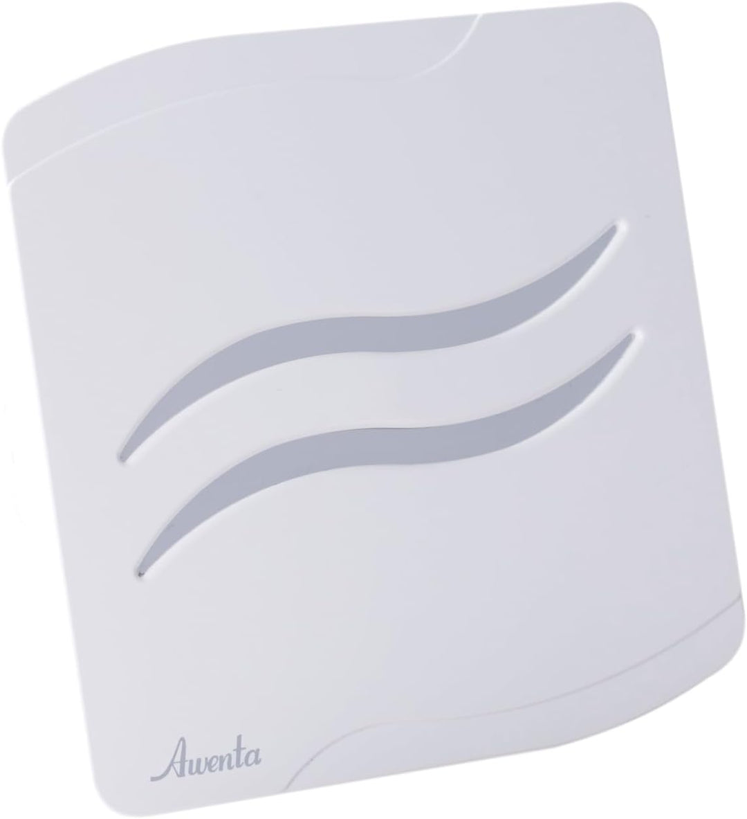 Awenta Kleinraumventilator Wandventilator System Silent S-Line Weiss 100 H mit Nachlauf & Hygrostat