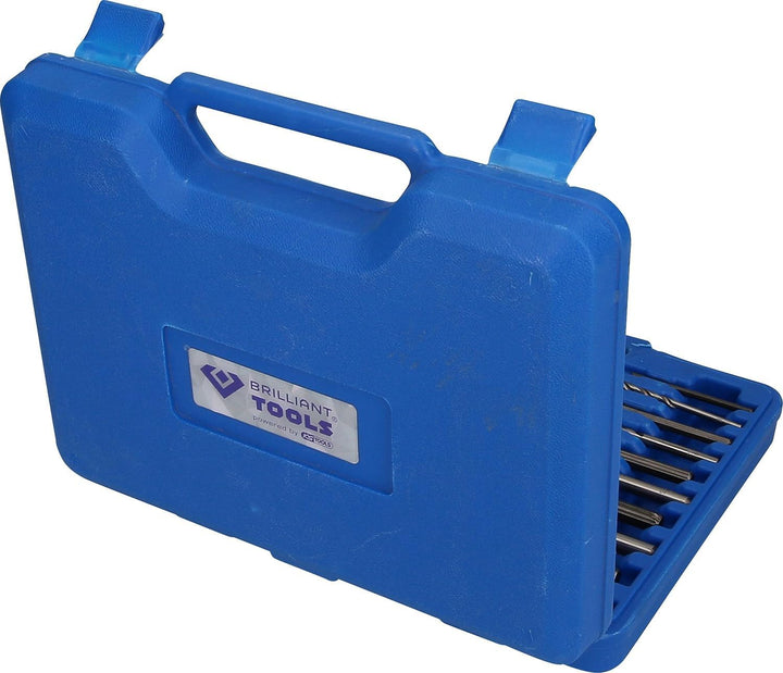 BRILLIANT TOOLS BT541900 HSS Schraubenausdreher-Satz, 25-tlg [Powered by KS TOOLS]