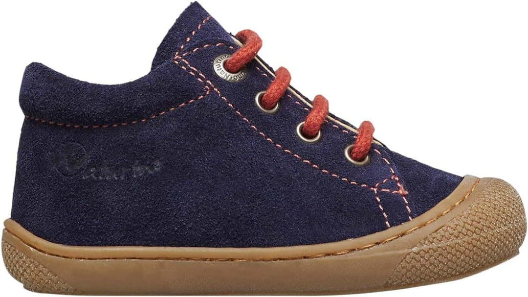 Naturino Lauflernschuhe aus Veloursleder 17 EU Mitternachtsblau, 17 EU Mitternachtsblau