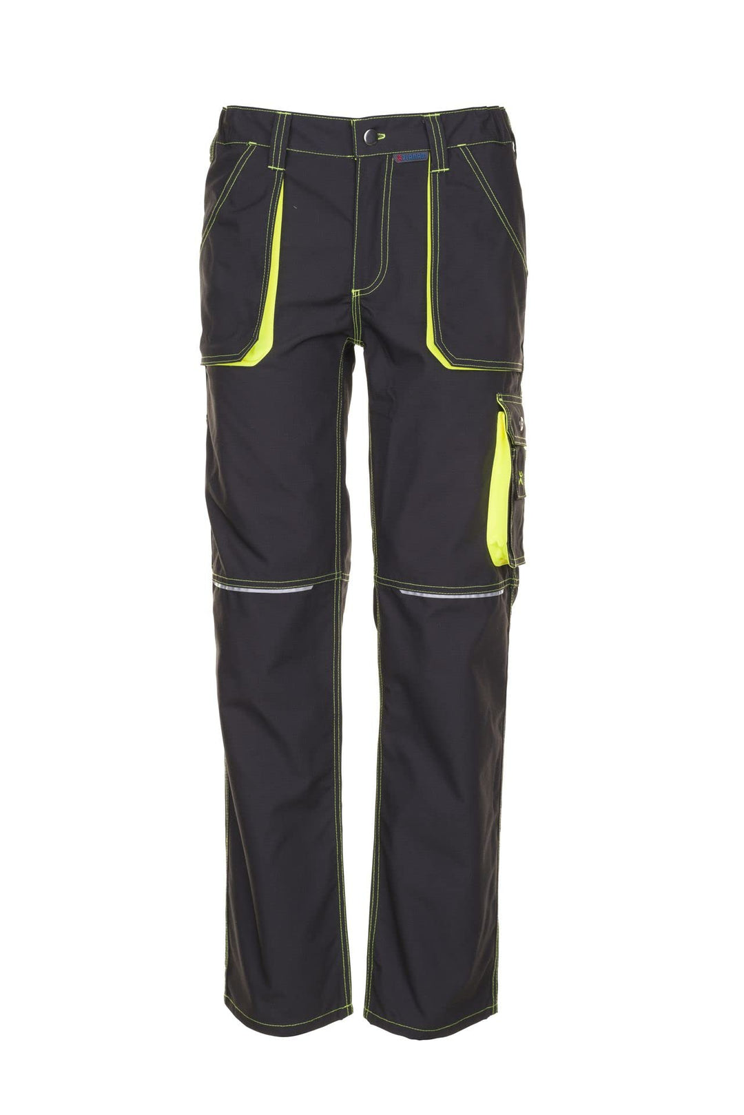 Planam Basalt Herren Neon Bundhose anthrazit gelb Modell 6220 Grösse 27