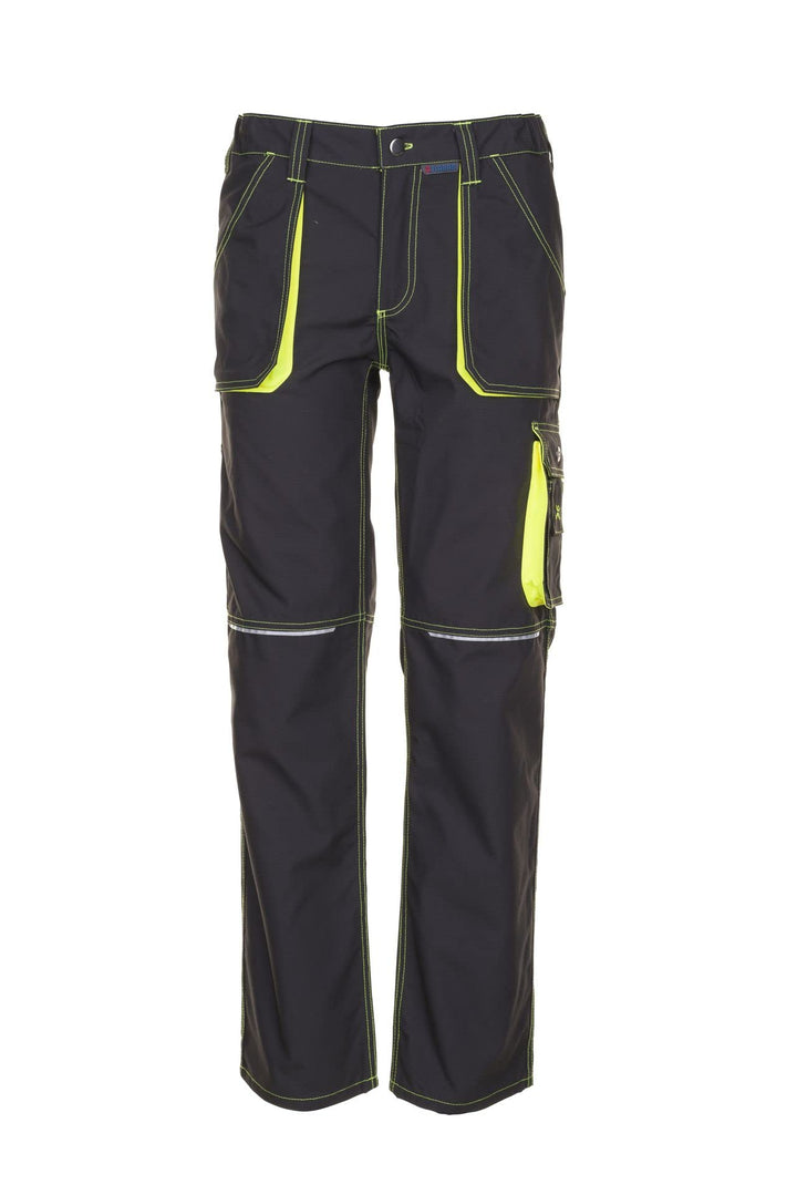 Planam Basalt Herren Neon Bundhose anthrazit gelb Modell 6220 Grösse 94
