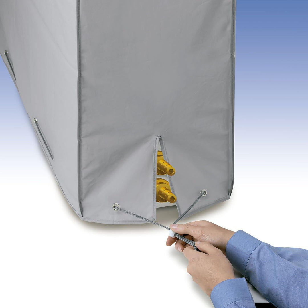 Rayen 6061.50 - Klimaanlage Abdeckung, 90 x 55 x 30cm, doppelter Kordelzug