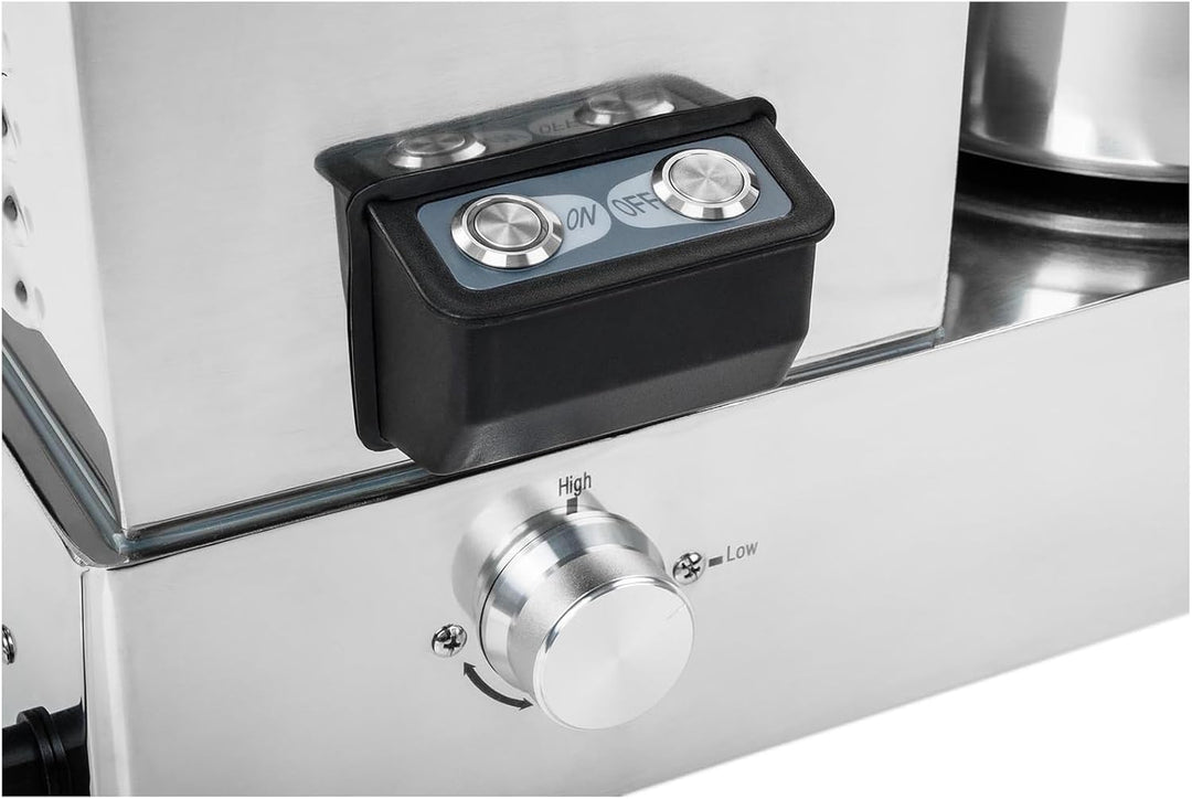 Royal Catering Tischkutter Fleischkutter Küchenkutter Cutter (12 L, 1200 W, 230 V, 1100–2800 U/min,