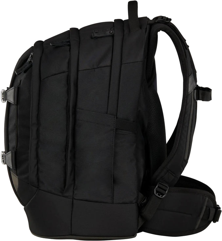 Satch Pack ab 5. Klasse ergonomisch 30L Stauraum standfest Organisationstalent Nordic Black - Schwar