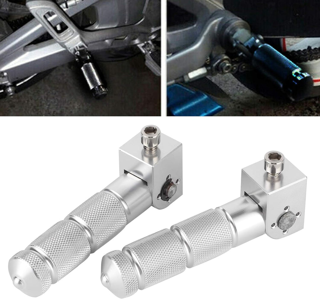 Fussrasten Adapter Universal - Fussrasten Hinten Fussrasten 2 Stk Aluminiumpedale Universal Motorrad