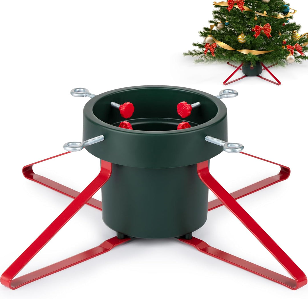 PUDO Christbaumständer Weihnachtsbaumständer Tannenbaumständer mit Wassertank: Baumständer Weihnacht