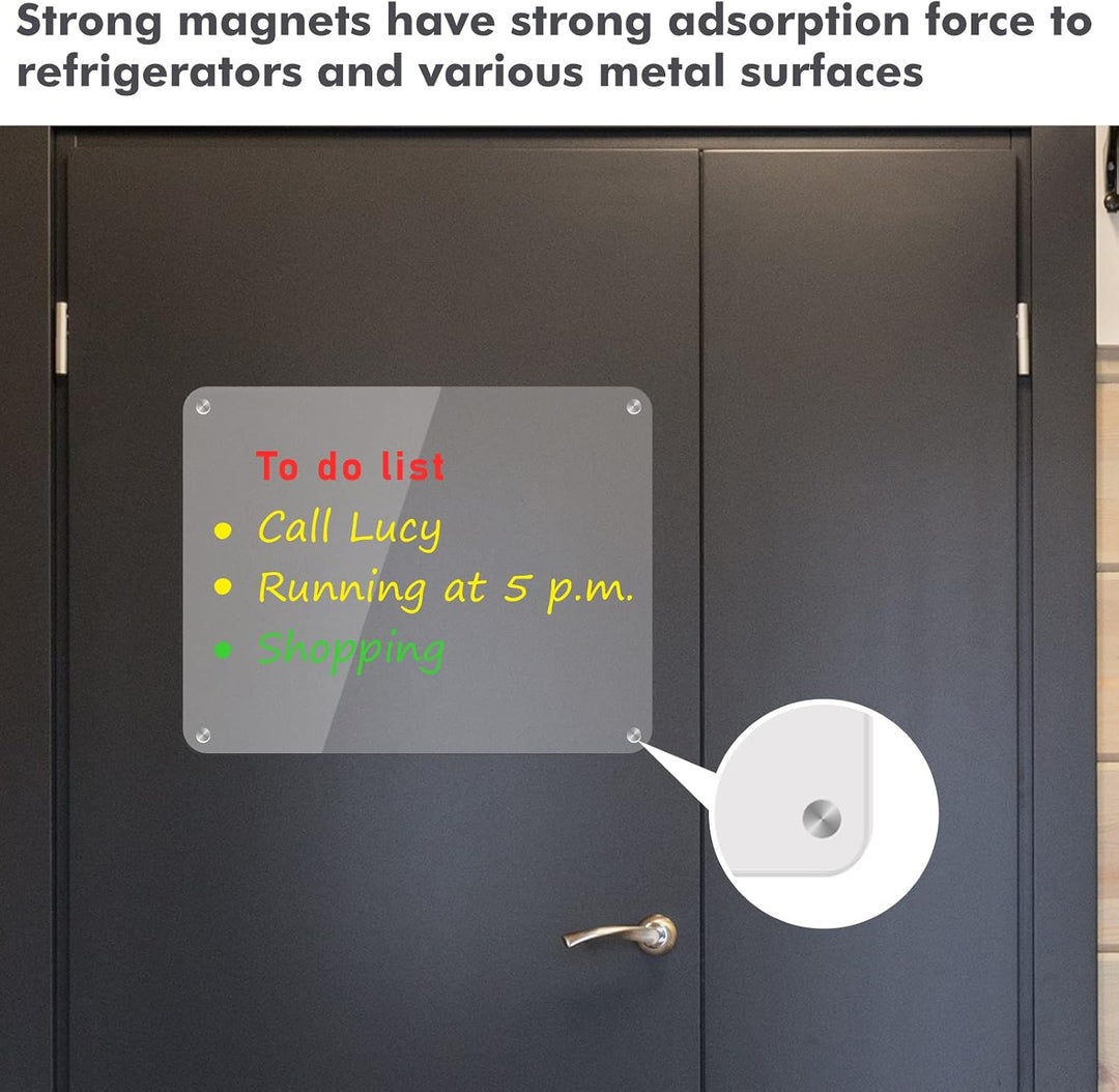Kamehame Trocken abwischbare Tafel für Kühlschrank, magnetische, trocken abwischbare Tafel für Kühls