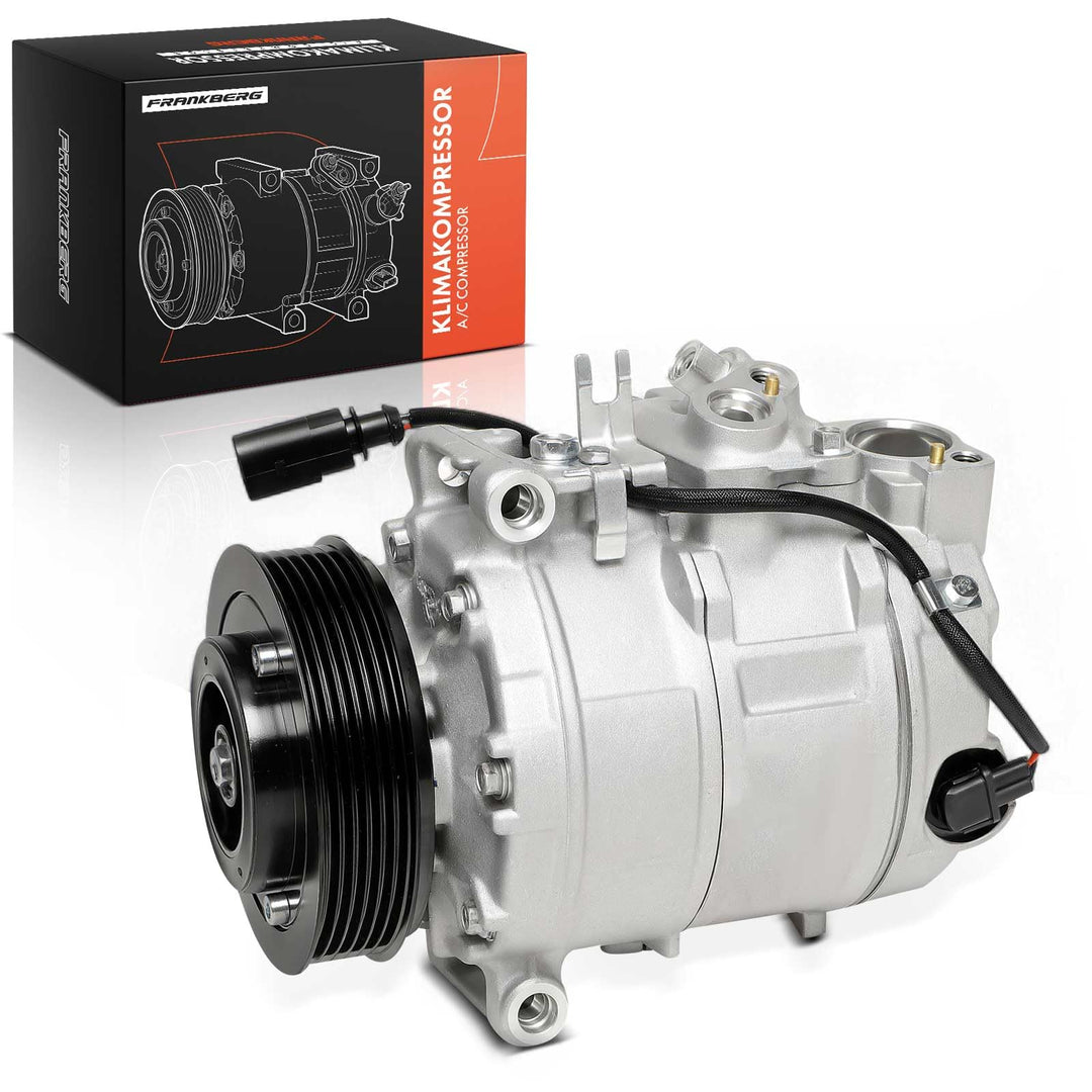 Frankberg Klimakompressor Klimaanlage Kompatibel mit A4 8E2 B6 8D2 B5 1997-2004 A4 Avant 8E5 B6 8D5
