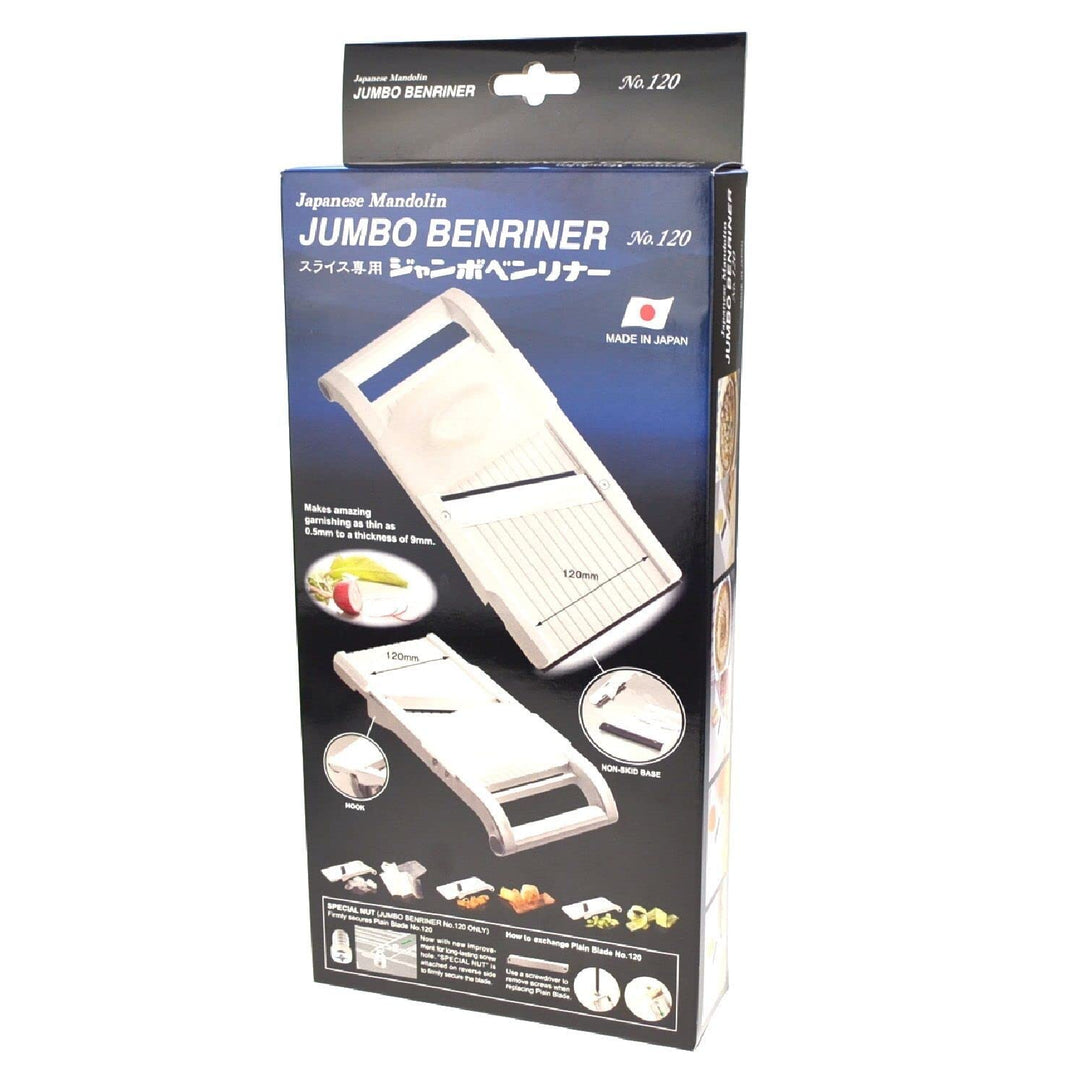 Benriner BN-120W Benriner Mandoline / Gemüsehobel 120mm, weiss