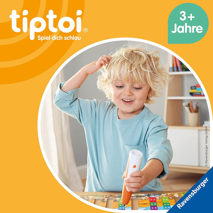 Ravensburger tiptoi Puzzle 00138 Puzzle für kleine Entdecker: Zoo, Kinderpuzzle ab 3 Jahren, für 1 S