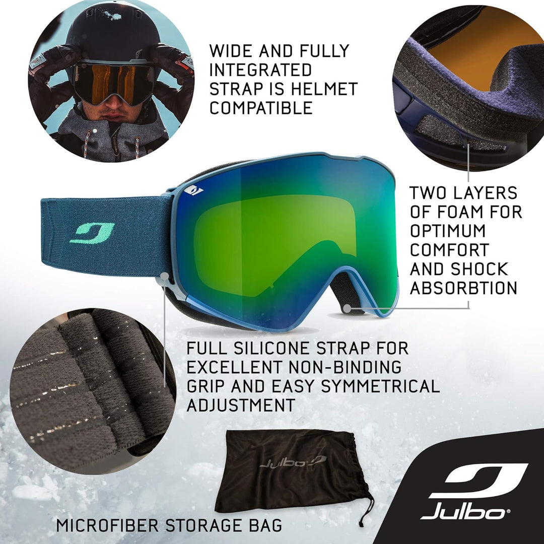 Julbo Alpha Skibrille, dunkelblau, One Size