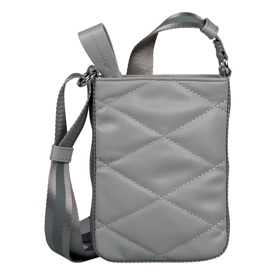 TOM TAILOR bags Mica Damen Handytasche Umhängetasche Klein Light Grey 13x3x18, Light Grey 13x3x18
