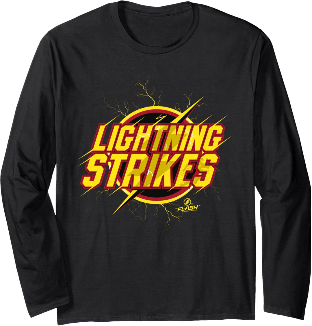 The Flash TV Series Lightning Strikes Langarmshirt