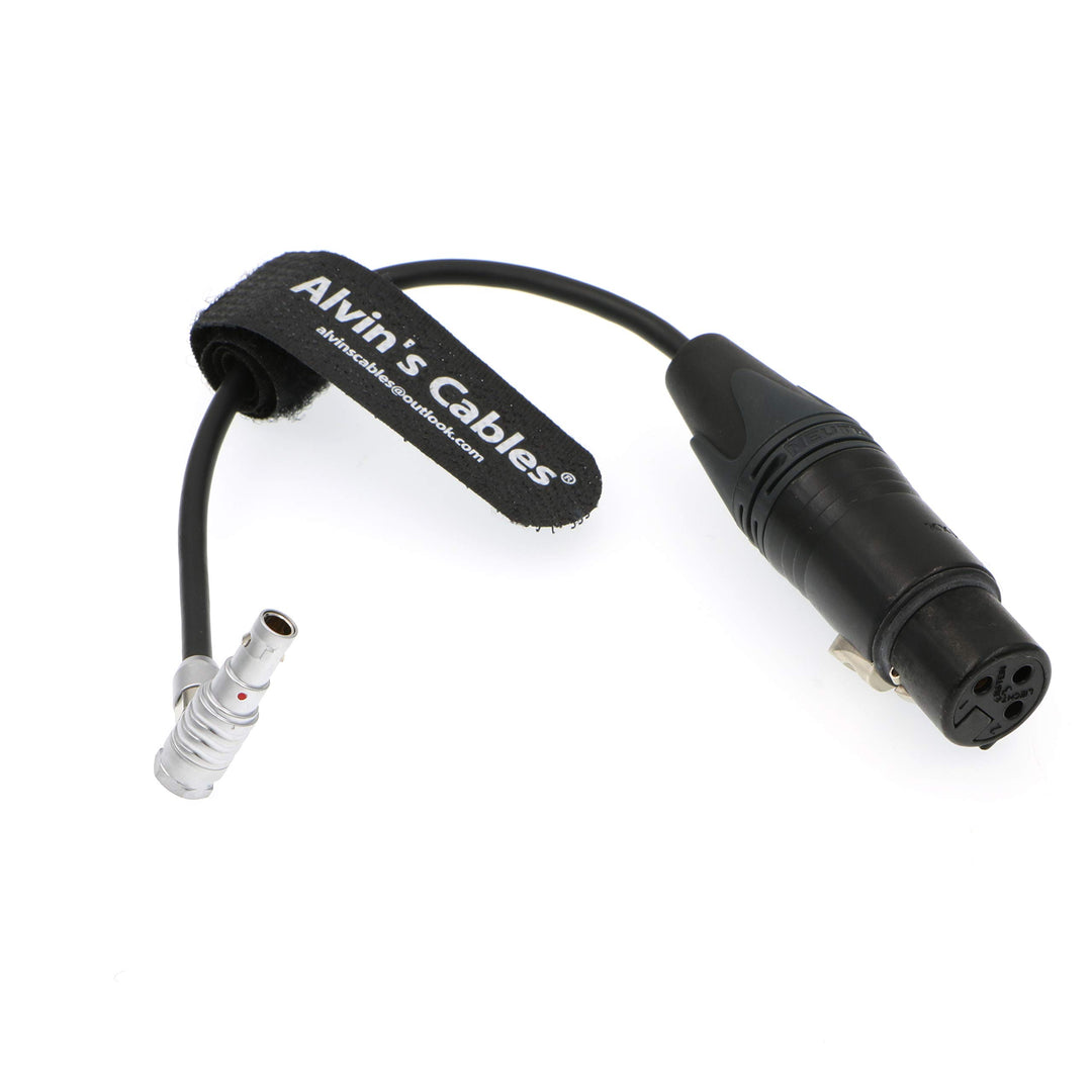 Alvin's Cables 5 Pin 00 Stecker auf Original XLR 3 Pin Buchse Kabel für Z CAM E2 Kamera Rechter Wink