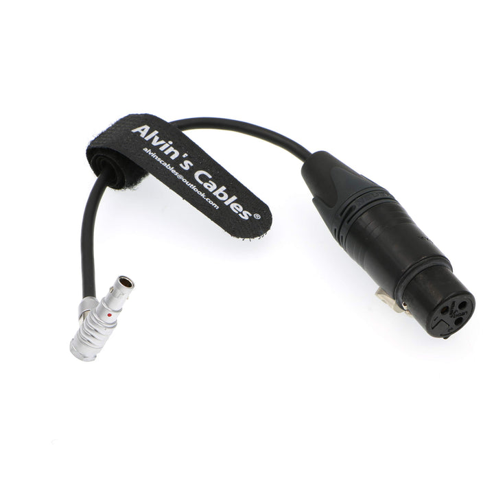 Alvin's Cables 5 Pin 00 Stecker auf Original XLR 3 Pin Buchse Kabel für Z CAM E2 Kamera Rechter Wink